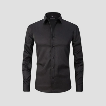The Corvel | Men’s Fitted Cotton-Blend Shirt
