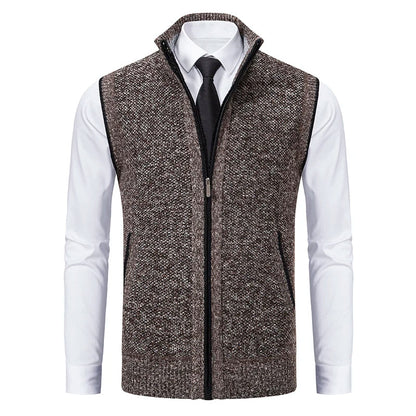 Zylen | Men’s Wool-Blend Knit Vest