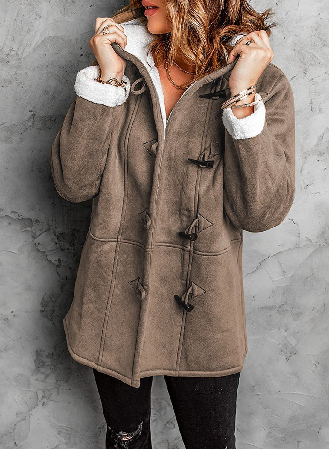 Carolina | Women’s Cozy Toggle Winter Coat