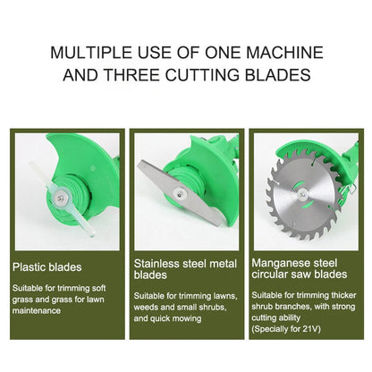 VerdePro | 4-in-1 Cordless Grass Trimmer