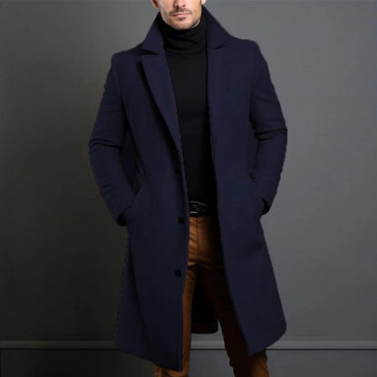 Andrey | Men’s Classic Wool Overcoat