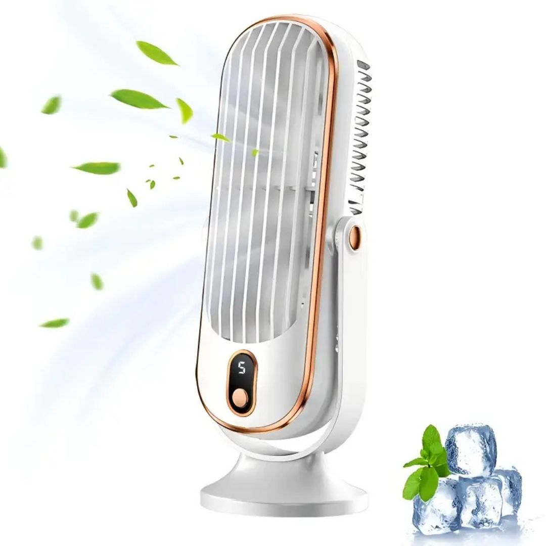 Coolux | Compact Rechargeable Desktop Fan