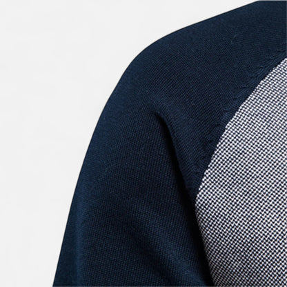 Corven | Men’s Cotton Zipped Sweater