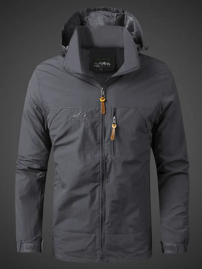 Aziel | Men’s Waterproof Hooded Rain Jacket