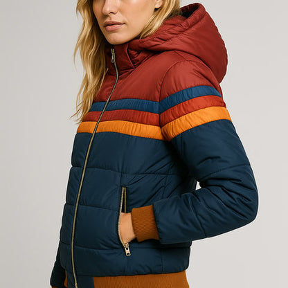 Arleth | Women’s Waterproof Colorblock Puffer Jacket