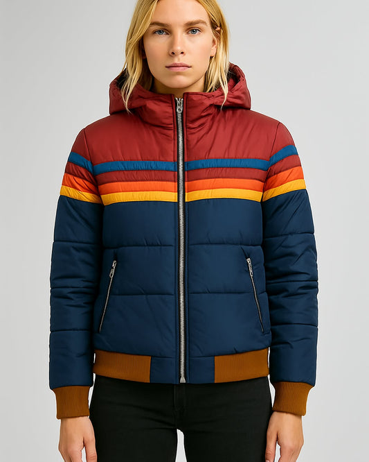 Arleth | Women’s Waterproof Colorblock Puffer Jacket