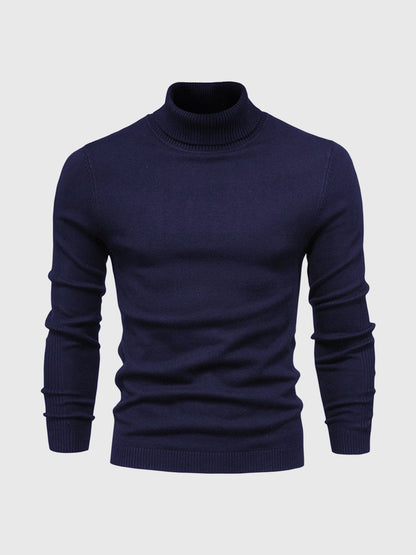 Bricen | Men’s Premium Cotton Turtleneck Sweater