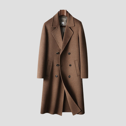 Strathborne | Men’s Double-Breasted Wool Overcoat