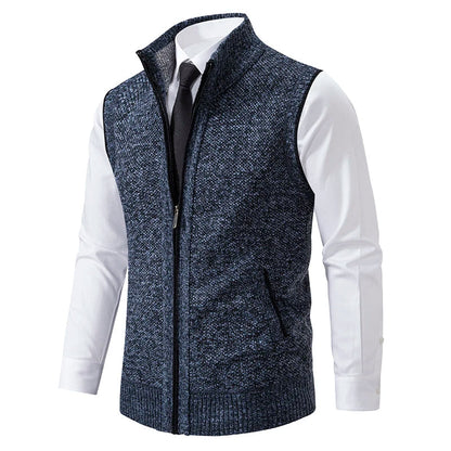 Zylen | Men’s Wool-Blend Knit Vest