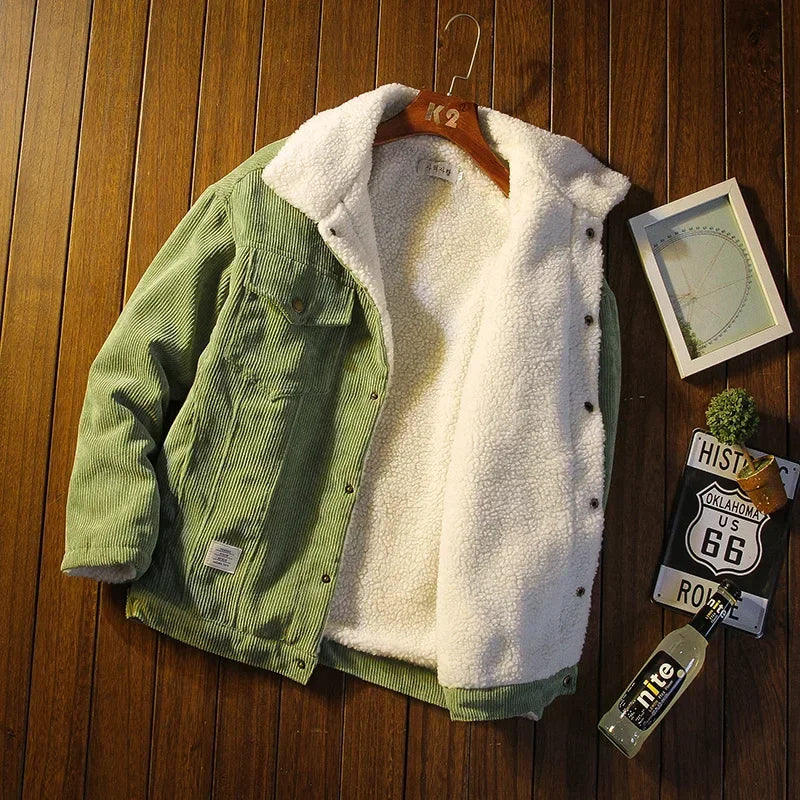 Wesden | Men’s Sherpa-Lined Corduroy Jacket