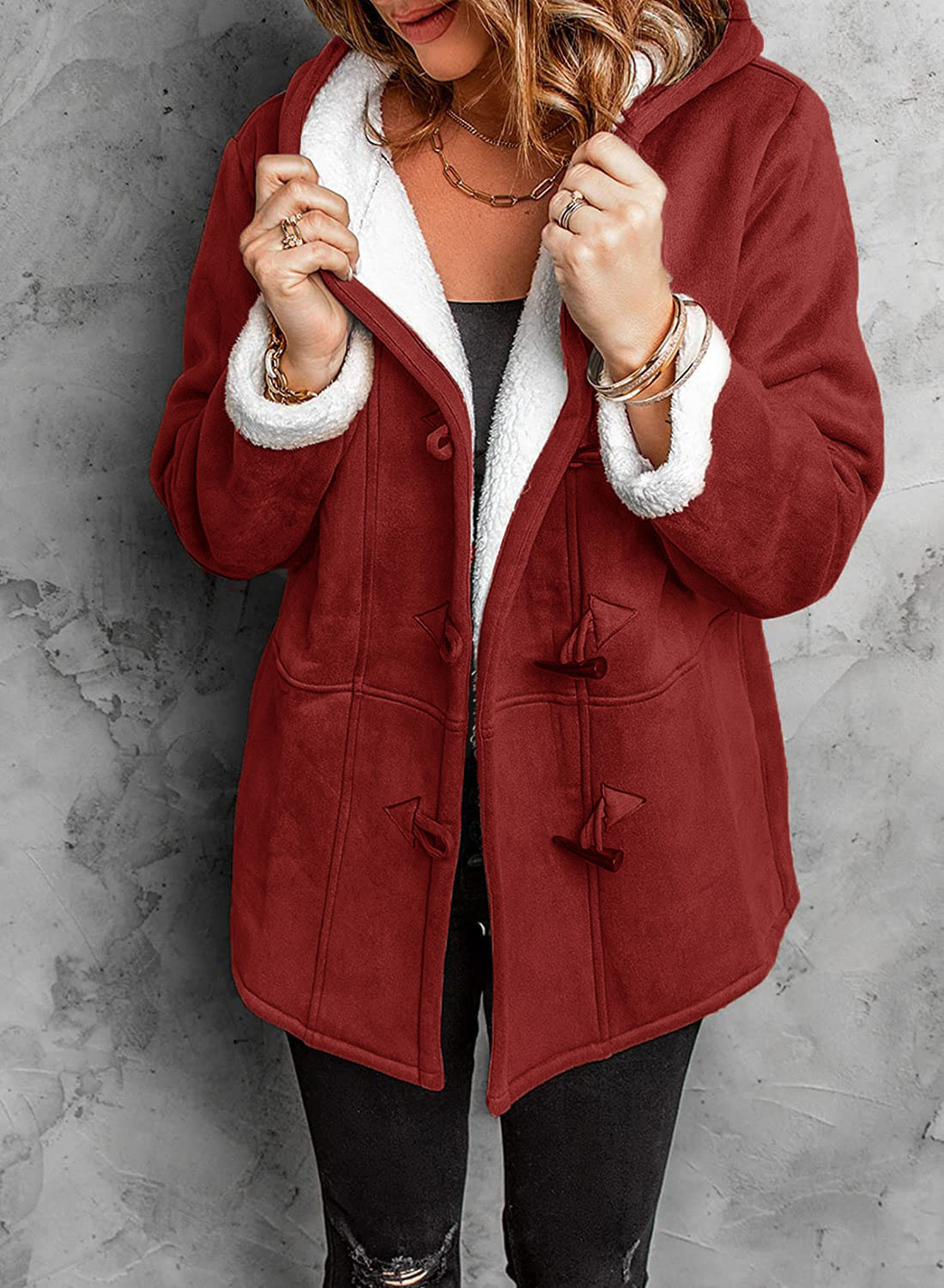 Carolina | Women’s Cozy Toggle Winter Coat