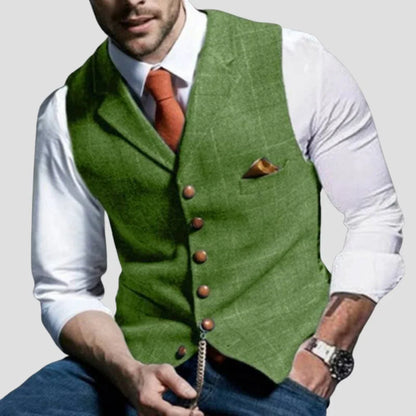 Bridgerton | Men’s Tweed Waistcoat