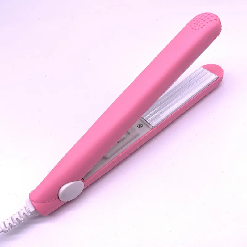 SilkStyle | 2-in-1 Mini Hair Curler & Straightener