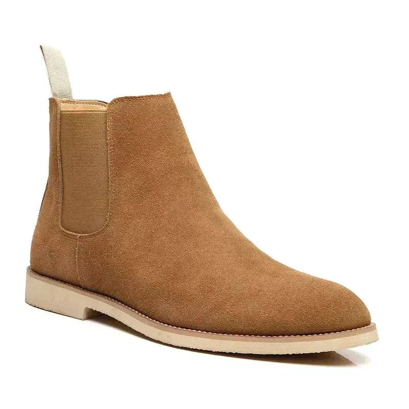 Andrea | Luxury Calf Suede Chelsea Boots