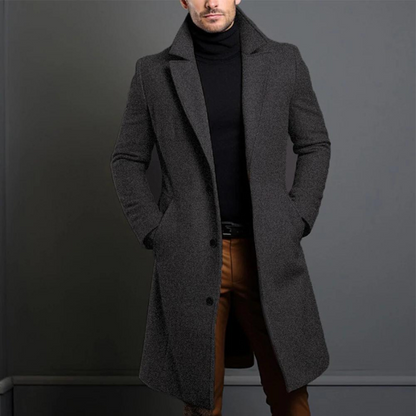 Andrey | Men’s Classic Wool Overcoat