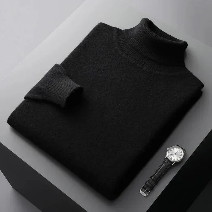 Calen | Men’s Luxury Cashmere Turtleneck Sweater