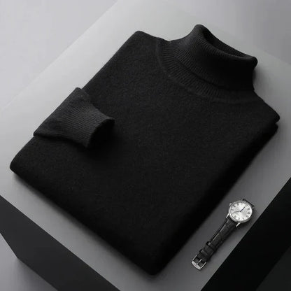 Calen | Men’s Luxury Cashmere Turtleneck Sweater