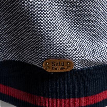 Corven | Men’s Cotton Zipped Sweater