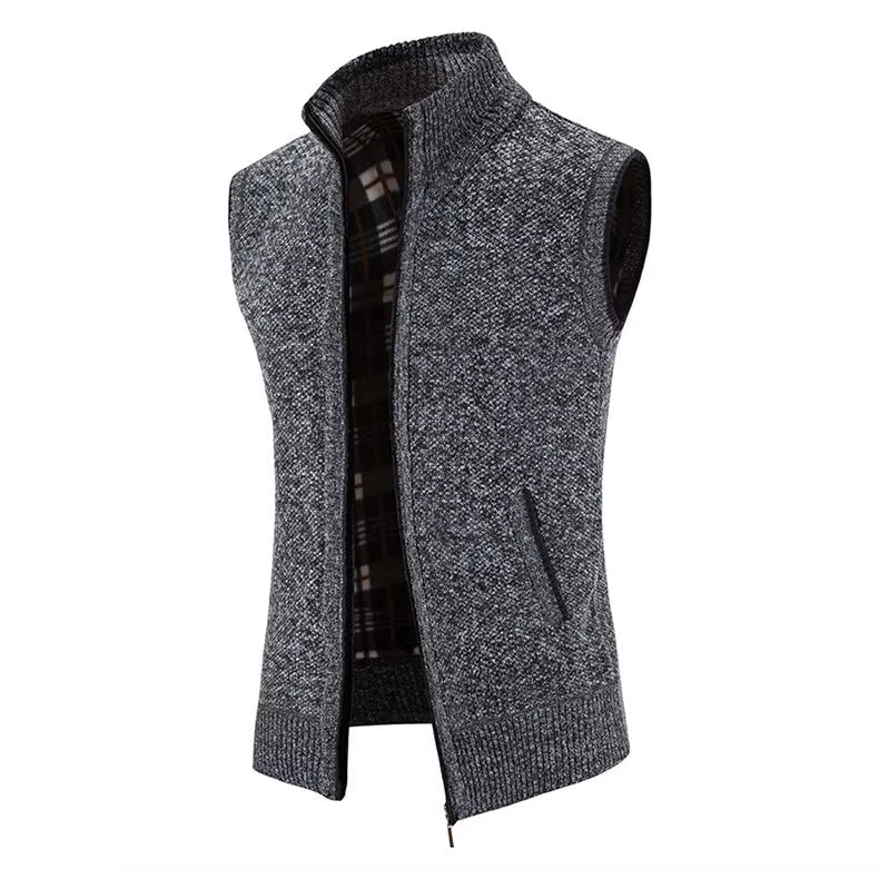 Zylen | Men’s Wool-Blend Knit Vest
