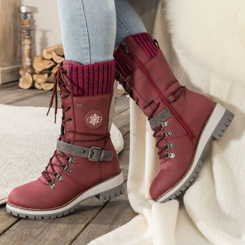 Cambria | Women’s Winter Lace-Up Boots