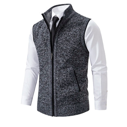 Zylen | Men’s Wool-Blend Knit Vest