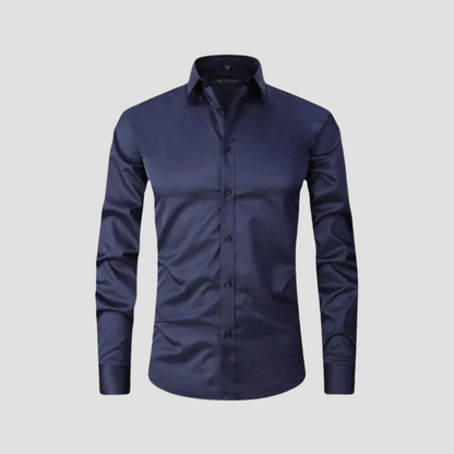 The Corvel | Men’s Fitted Cotton-Blend Shirt