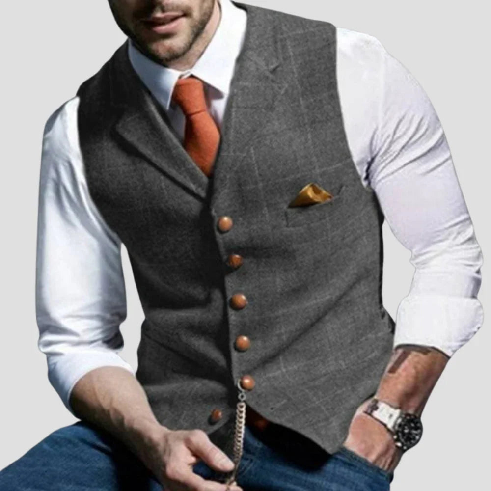Bridgerton | Men’s Tweed Waistcoat
