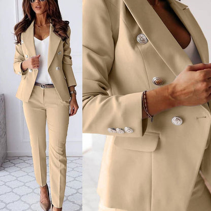 Waverly | Women’s Double‑Breasted Suit Set