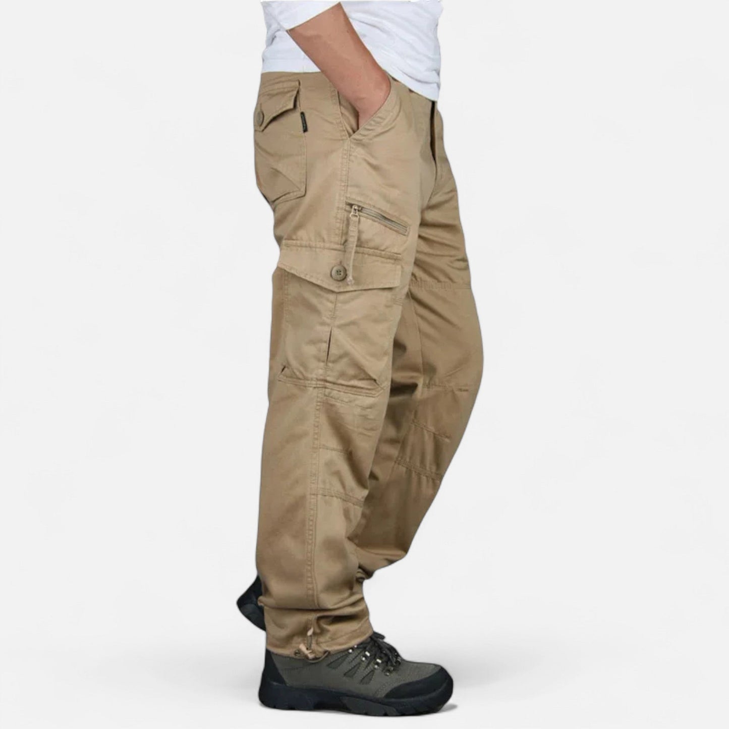 Brayden | Men’s Cotton Utility Cargo Trousers