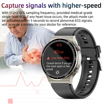 Sandsberg MedicaSense EKG | Advanced Smartwatch with ECG, SpO₂ & Heart Health Monitoring