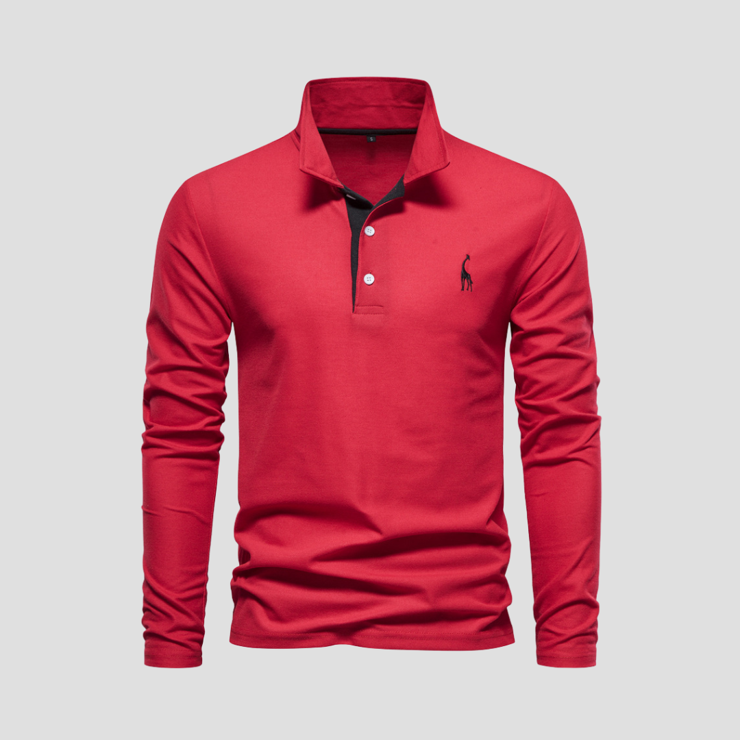 Ashcombe | Men’s Long Sleeve Polo Shirt