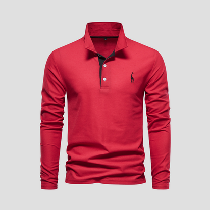 Ashcombe | Men’s Long Sleeve Polo Shirt