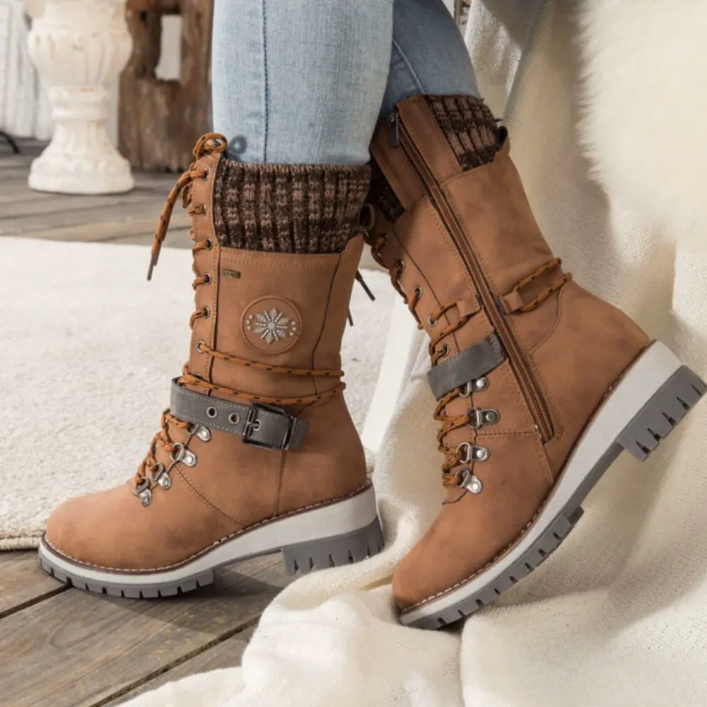 Cambria | Women’s Winter Lace-Up Boots