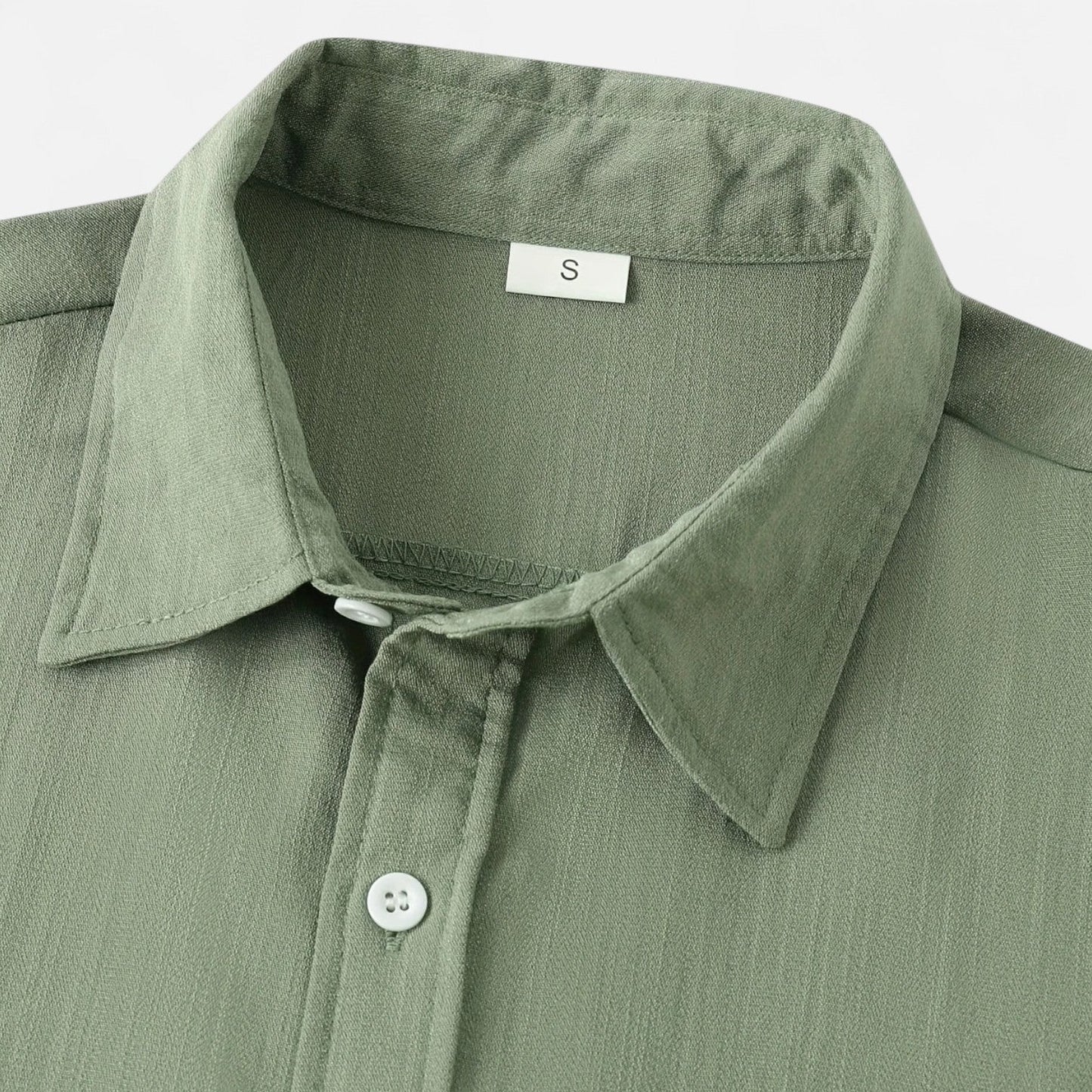 Alessio | Men’s Casual Brown Short-Sleeve Shirt