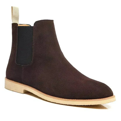 Andrea | Luxury Calf Suede Chelsea Boots