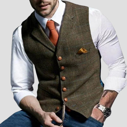 Bridgerton | Men’s Tweed Waistcoat