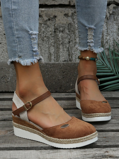 Vionna | Women’s Closed-Toe Platform Espadrilles