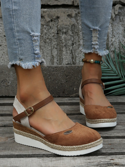 Vionna | Women’s Closed-Toe Platform Espadrilles