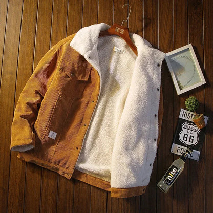 Wesden | Men’s Sherpa-Lined Corduroy Jacket