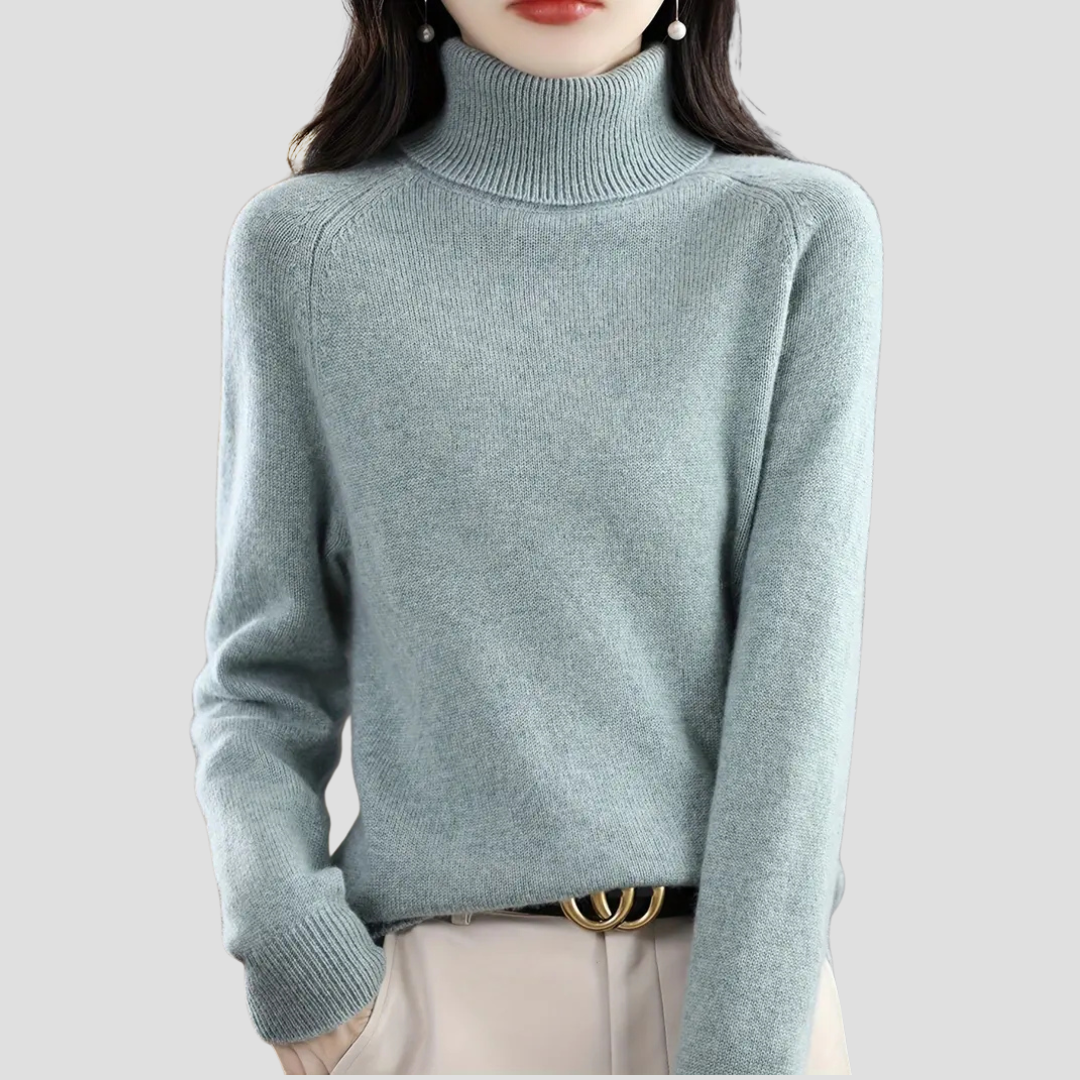 Alverin | Women’s Turtleneck Knit Sweater