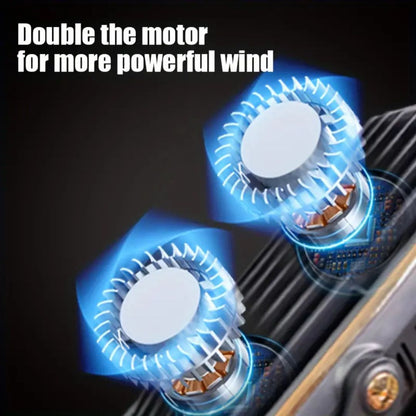 Coolux | Compact Rechargeable Desktop Fan