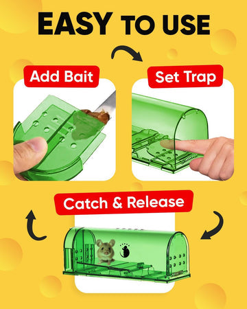 SafeCatch | Humane Mouse Trap, 4-Pack