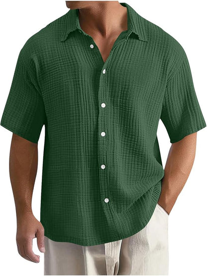 Ardene | Men’s Short-Sleeve Waffle Knit Shirt