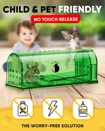 SafeCatch | Humane Mouse Trap, 4-Pack