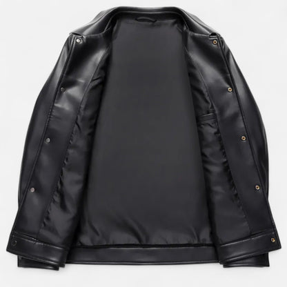 Sterling | Men’s Polo Leather Coat
