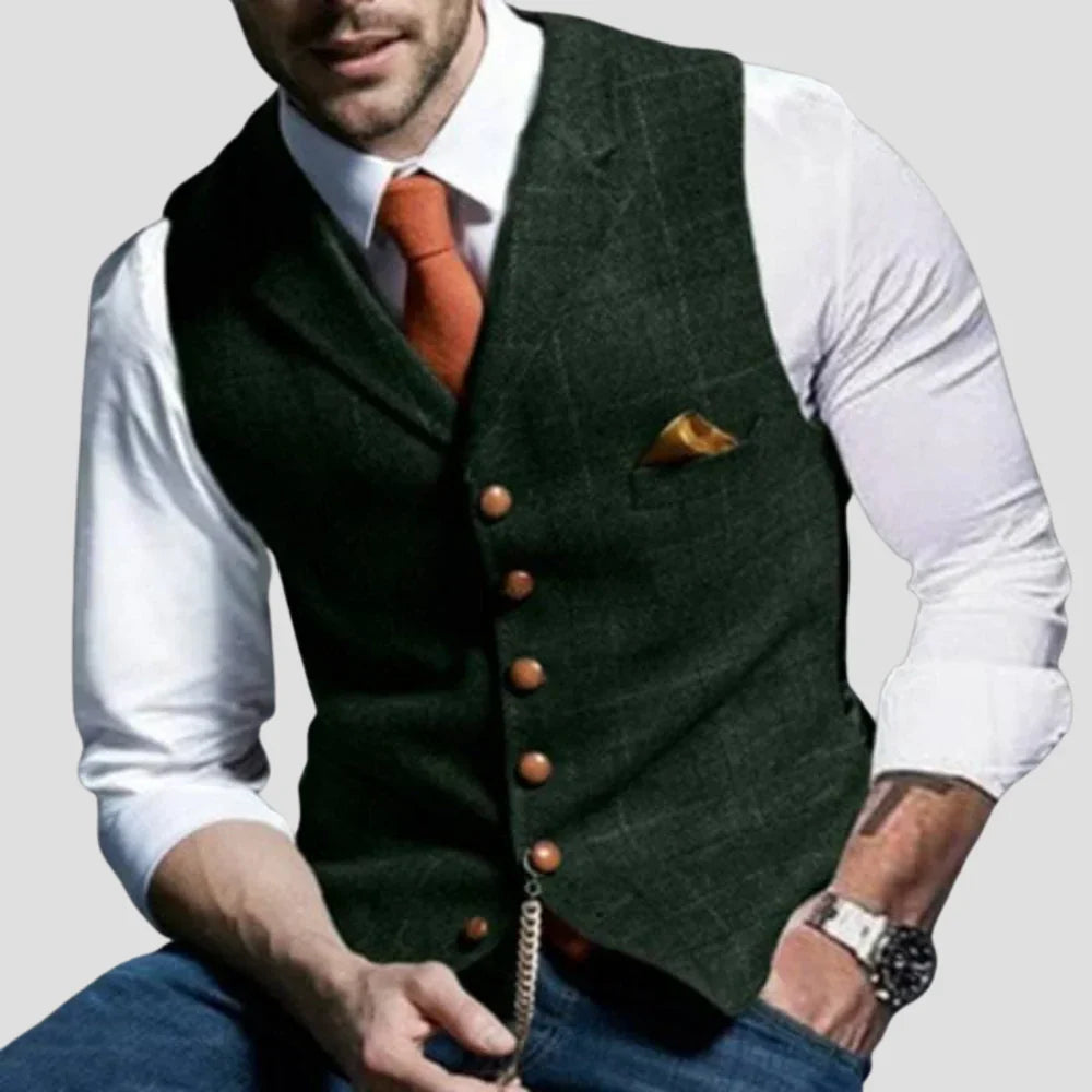 Bridgerton | Men’s Tweed Waistcoat