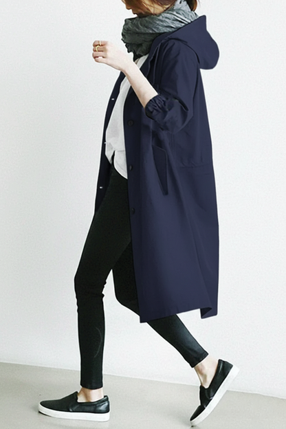 Ximena | Women’s Hooded Trench Coat