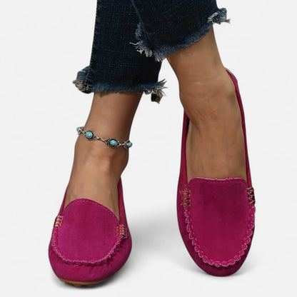 Serafina | Women’s Round Toe Slip-On Loafers