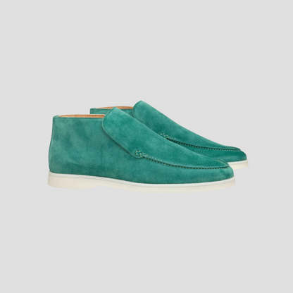 Calverne | Men’s Suede Ankle Loafers