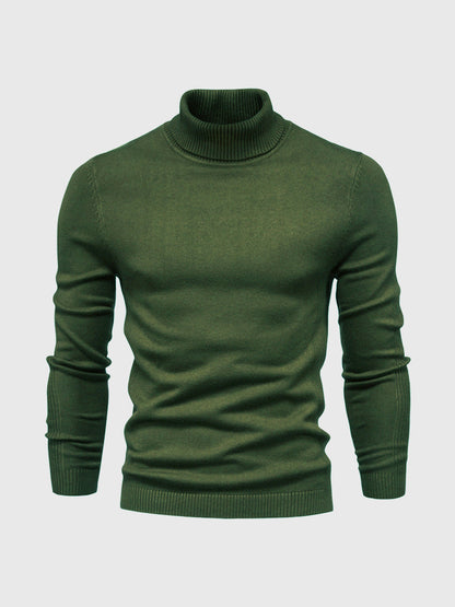 Bricen | Men’s Premium Cotton Turtleneck Sweater